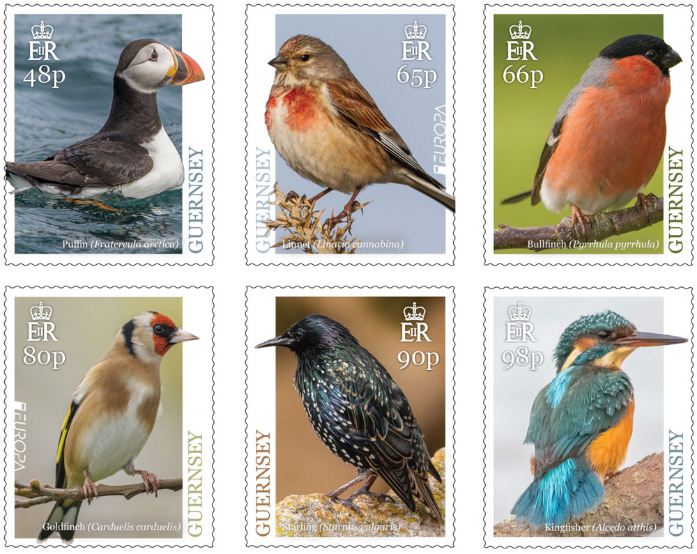 Set of 6 Stamps
